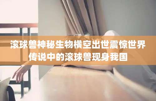 滚球兽神秘生物横空出世震惊世界传说中的滚球兽现身我国