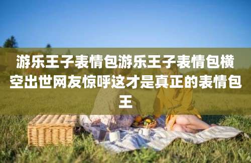 游乐王子表情包游乐王子表情包横空出世网友惊呼这才是真正的表情包王