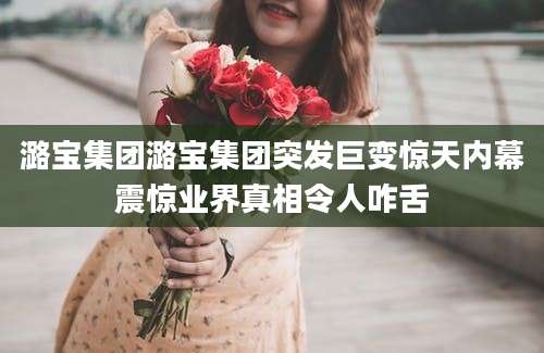 潞宝集团潞宝集团突发巨变惊天内幕震惊业界真相令人咋舌