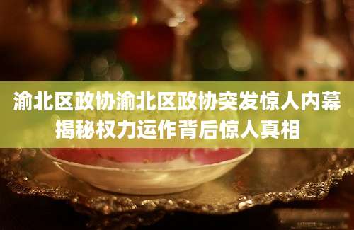 渝北区政协渝北区政协突发惊人内幕揭秘权力运作背后惊人真相