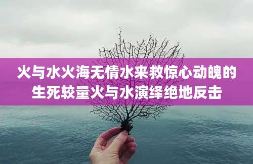 火与水火海无情水来救惊心动魄的生死较量火与水演绎绝地反击