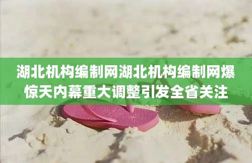 湖北机构编制网湖北机构编制网爆惊天内幕重大调整引发全省关注