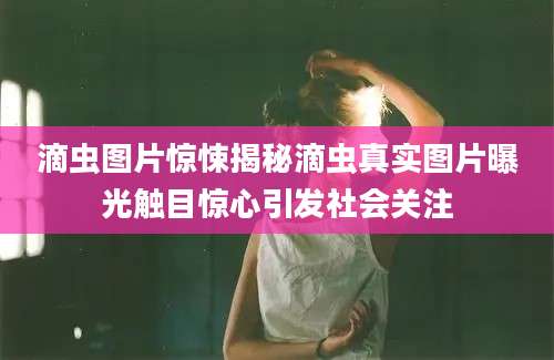 滴虫图片惊悚揭秘滴虫真实图片曝光触目惊心引发社会关注