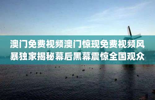 澳门免费视频澳门惊现免费视频风暴独家揭秘幕后黑幕震惊全国观众