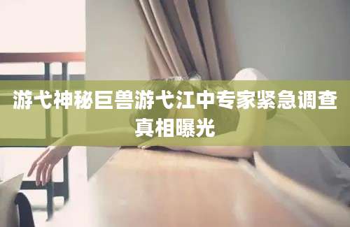 游弋神秘巨兽游弋江中专家紧急调查真相曝光